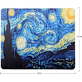 Miniatyrbild 5 av 5: Mönstrad musmatta 24 x 20 x 0,3 cm för bärbara datorer (6081)