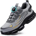 Lette vernesko for menn, pustende arbeidssko, vernesneakers med ståltåhette - EU 38-49 45 45 45