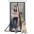Magnetisk dør til myggenet 120x210 cm Sort Black