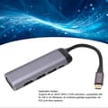 Miniatyrbild 5 av 5: 1-pack Type C Laptop Docking Station USB C VGA Hub USB 3.1 USB 2.0 Type C PD100