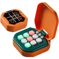 Multi-i-ett handhållet digitalt match-3-spel med tyst läge, en bärbar lärleksak och present.