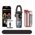 Digital Tangamperemeter Multimeter Tester Måler AC Strøm Spænding Kapacitans Modstand Diode Tænd/Sluk Frekvens Baggrundsbelysning Ingeniørværktøj Sort Black