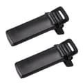 2 stk. walkie talkie reservedele bagclips til radio Uv5r