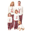 Matchende julepysjamas for familien, mor 2XL Mom 2XL