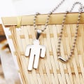 Miniatyrbilde 2 av 5: Billie Eilish anheng halskjede rund strand kjede rustfritt Ste White