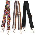 Miniatyrbilde 4 av 5: Belte Skulderveskestropp For Crossbody-stropper Justerbar stropp B Multicolor 1#