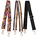Miniatyrbillede 4 af 5: Bælte Skuldertaske strop til crossbody-stropper Justerbar strop B Multicolor 3#