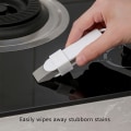 Miniatyrbilde 1 av 5: Kalk viskelær Wipe Rustfritt stål kran Avkalking Rengjøring White one size