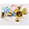 Pikkukuva 2 / 5: 10-50mm kullatut kellot koristeet trumpetti mini Jingle Bells C 10mm