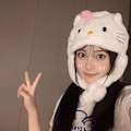 Miniatyrbilde 6 av 8: Kawaii KT Katt Plysjhette og Tegneseriegenserhatt Varme Ørebeskyttelse A1