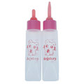 Miniatyrbillede 5 af 5: Mælkeflaske til kæledyr 30ml Silikone Nipple Smådyrsfodring Hamst Pink short pacifier