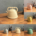Pikkukuva 8 / 8: 1kpl 1:12 Miniatyyri teekannu teekeitin nukkekodin keittiötarvike Beige one size