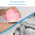 Miniatyrbillede 2 af 8: Oval Solcreme Roller Applikator Silikone Roll-On Svampeapplikator Pink