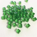 Miniatyrbilde 1 av 8: 50 stk/sett 8mm klar kube Fargerik krystall firkantet hjørne Transpa Green 50pcs
