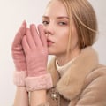 Miniatyrbillede 3 af 5: 2022 Mode Kvinder Handsker Efterår Vinter Furry Varme Luffer Fuld Pink one size