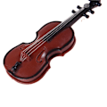 Miniatyrbillede 5 af 5: 1:12 Dukkehus Miniature Violin Musical Instruments Collection 0 0