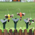 Miniatyrbillede 3 af 8: Haveudsmykning Solar Powered Dansende Fladrende Sommerfugle A A