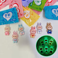 Miniatyrbild 1 av 8: 10 st Miniatyr Labubu Blind Bag Leksak Mini Simulering Liten Present A2