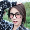 Miniatyrbilde 3 av 8: Blusher Glasses n Oversized Gradual Sunglasses Fashion Computer B one size
