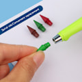 Miniatyrbillede 5 af 8: 12 STK farverige blyanter til kunstmaleri Pen Skoleartikler Stu Multicolor 13