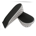 Pikkukuva 2 / 5: Unisex pohjallinen Heel Lift Insert kenkäpehmusteen korkeutta lisäävä tyyny Gray 2.3cm