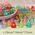 Miniatyrbillede 1 af 8: 10 stk. Mini Lysende Havedekoration Harpiksfigurer Miniatur A