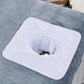 Pikkukuva 1 / 8: 35*35cm Beauty SPA Hierontapöytä Lankkukasvopyyhe reiällä White one size