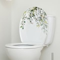 Miniatyrbillede 5 af 5: Grønne Blade Wallsticker Badeværelse Toiletindretning Stue Ca Green one size