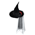 Miniatyrbillede 1 af 8: Halloween Hexehatte til Kvinder Hexehatte til Kvinder 黑