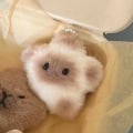 Miniatyrbilde 6 av 8: Capybara Star Plysjdukke Squeak Toy Cartoon Star nøkkelring Penda A onesize