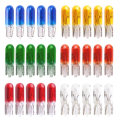 Miniatyrbilde 2 av 5: 10 stk T5 12v 1,2w bil halogen instrumentlys Dashboard pære Orange