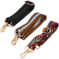 Miniatyrbillede 2 af 5: Bælte Skuldertaske strop til crossbody-stropper Justerbar strop B Multicolor 3#