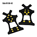 Pikkukuva 1 / 8: 10-nastainen Snow Ice Claw -kiipeily liukumista estävät piikit -kahvat Crampon C black M