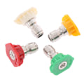 Miniatyrbillede 5 af 5: Rustfrit stål Quick Connect højtrykssprøjtespids 0 15 25 4 Red