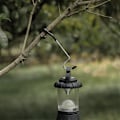 Miniatyrbild 1 av 7: Metallstångskrokar Universal Camping Utomhus Picknick Lykta illum Black
