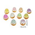 Miniatyrbild 8 av 8: 10 st Luminous Äggskal Kyckling Mini Figuriner Mikrolandskap Dekoration 10PCS