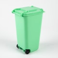 Pikkukuva 1 / 5: Mini Desktop CAN Muoviset roskakorit Kannella Kotitalous Cl Green One Size