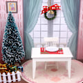 Miniatyrbild 3 av 5: 1/12 Dollhouse Mini bordstablett Set Dockhus jul A1 one size