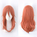 Miniatyrbillede 1 af 5: Motorsavsmand Cosplay Angel Devil Lang paryk Jul Orange Colo Chainsaw Man One Size