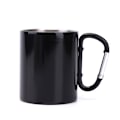 Miniatyrbillede 1 af 8: 220 ml rejsevandflaske i rustfrit stål rejsekrus med H Black 220ml