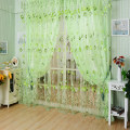 Pikkukuva 4 / 8: Valances Tulip kukka Tylli Voile Ovi Ikkuna Verhot Verhot Pan Yellow One Size