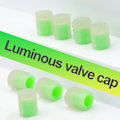 Miniatyrbillede 4 af 5: 4 Stk Universal Luminous Valve Caps Dæk Ventil Caps For Car Moto onesize