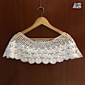 Miniatyrbillede 1 af 8: Kvinder strik udhulet sjal wrap bryllup brude aftenkjole L A2 One Size