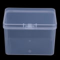 Miniatyrbild 5 av 8: 9*5,9*6,5cm Förpackningslåda Chip Box Förvaring Transparent plast Transparent one size