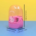 Miniatyrbilde 8 av 8: Tegneserie blyantspisser bærbar mini dobbelt hull blyantspisser ONESIZE