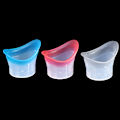 Pikkukuva 4 / 5: 2kpl Silikoninen Resuable Soft Eye Bath Cup Silmänhuuhtelu kuppi C Gray