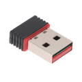 Miniatyrbilde 2 av 5: Mini USB Wifi Adapter 802.11n Antenne 150 Mbps USB Wireless Rece Black one size