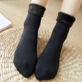 Miniatyrbilde 5 av 7: Winter Warm Thicken Thermal Socks Sømløs Sock Plus Velvet Flo Wine red ONESIZE