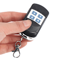 Miniatyrbillede 4 af 8: 1Pc 4 Knapper 433MHZ Rolling Code Port Garageportåbner Cloni one size