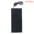 Pikkukuva 1 / 5: 7 kokoa USB Lämmin hiilikuitulämmitteiset tyynyt Lämmitetty takki Takki Ves Black 10*22cm